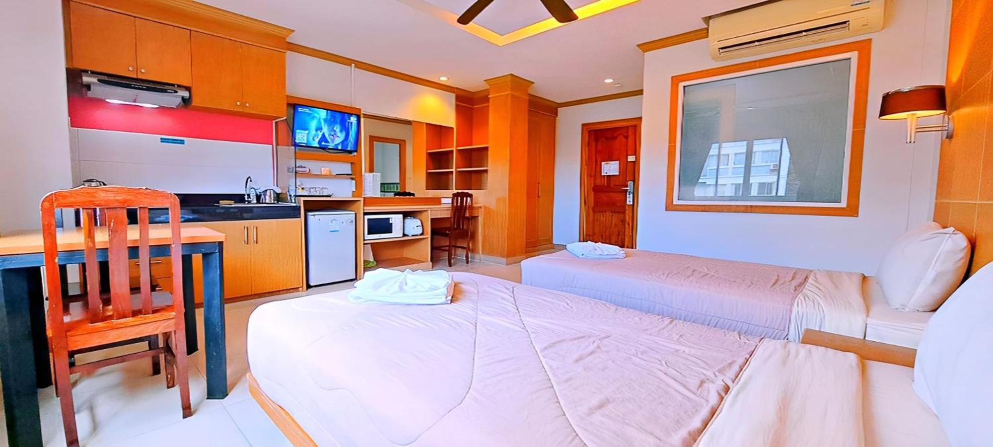 กรีนฮาร์เบอร์ เซอร์วิส อพาร์ทเมนท์ โรงแรม